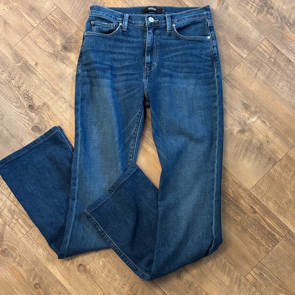 Hudson Jeans Deep Indigo Straight Leg Jeans